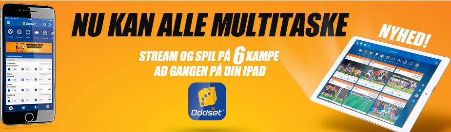 Live stream seks kampe samtidig med nye Oddset App