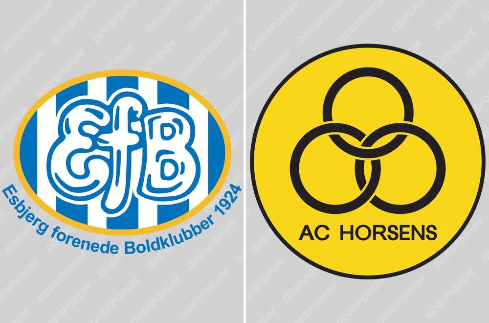 Superliga: Esbjerg fB - AC Horsens odds, spilforslag og statistik