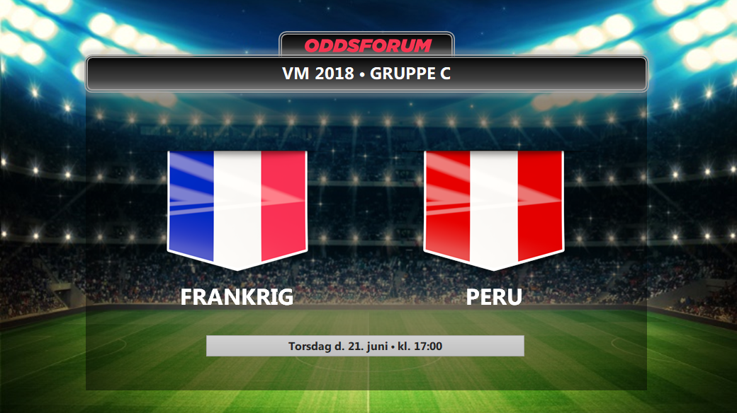 Frankrig - Peru odds: Se odds, optakt, startopstillinger og livestream på VM kampen