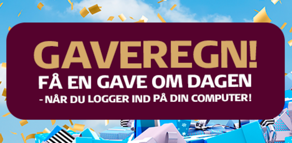 Ugens kampagne ved Danske Spil - Gaveregn!