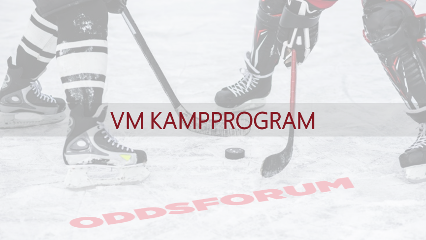 Ishockey VM Kampprogram