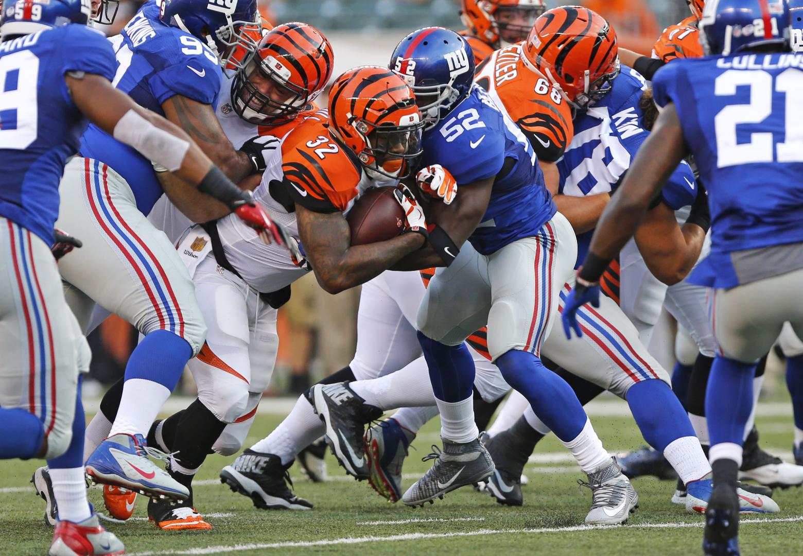 NFL: New York Giants - Cincinnati Bengals