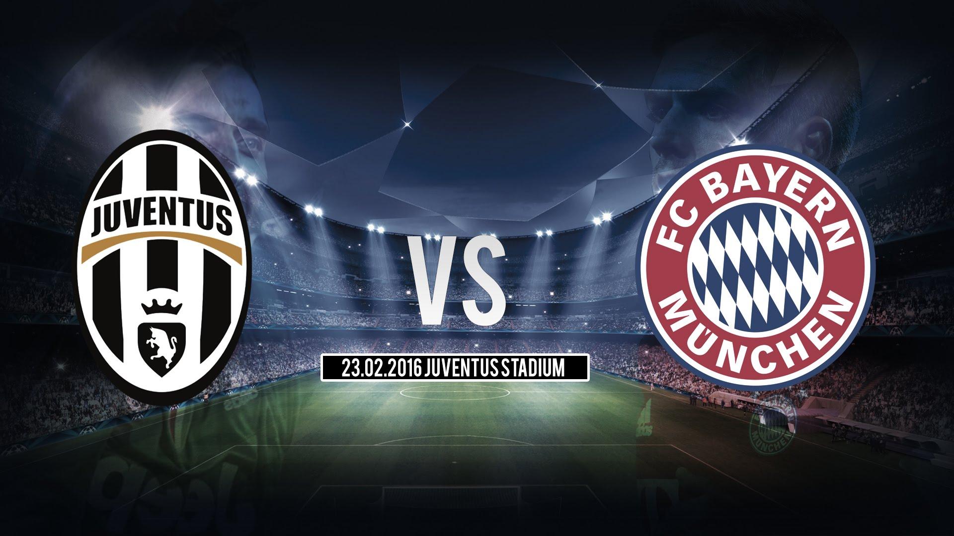 Juventus - Bayern München: - Champions League 1/8-finale