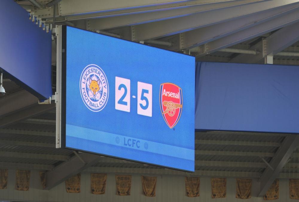 Leicester vs Arsenal - Massevis af mål