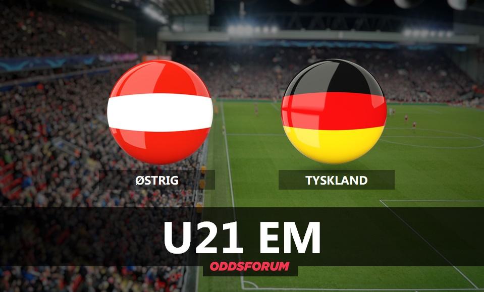 Østrig - Tyskland U21 EM: Odds og Spilforslag