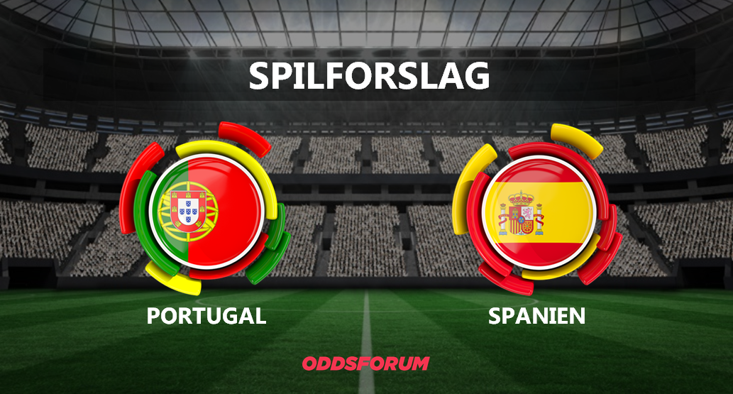 Portugal - Spanien spilforslag: Ronaldo ryger i offside-fælden
