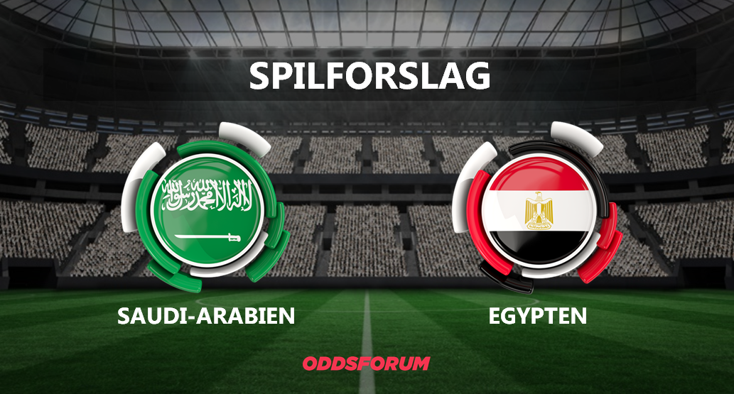 Saudi-Arabien - Egypten Spilforslag: Syndebukke afslutter VM med målfest