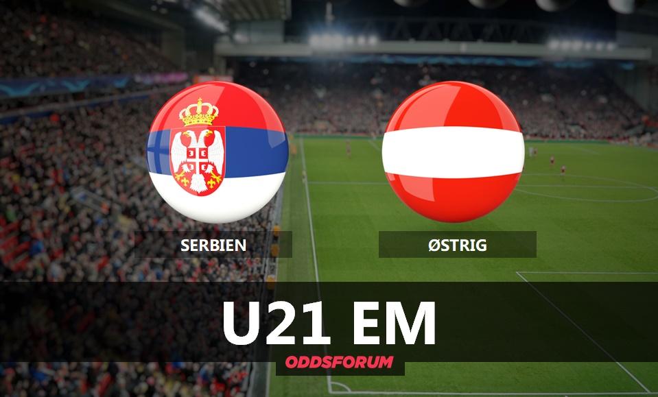 Serbien - Østrig U21 EM: Odds og Spilforslag