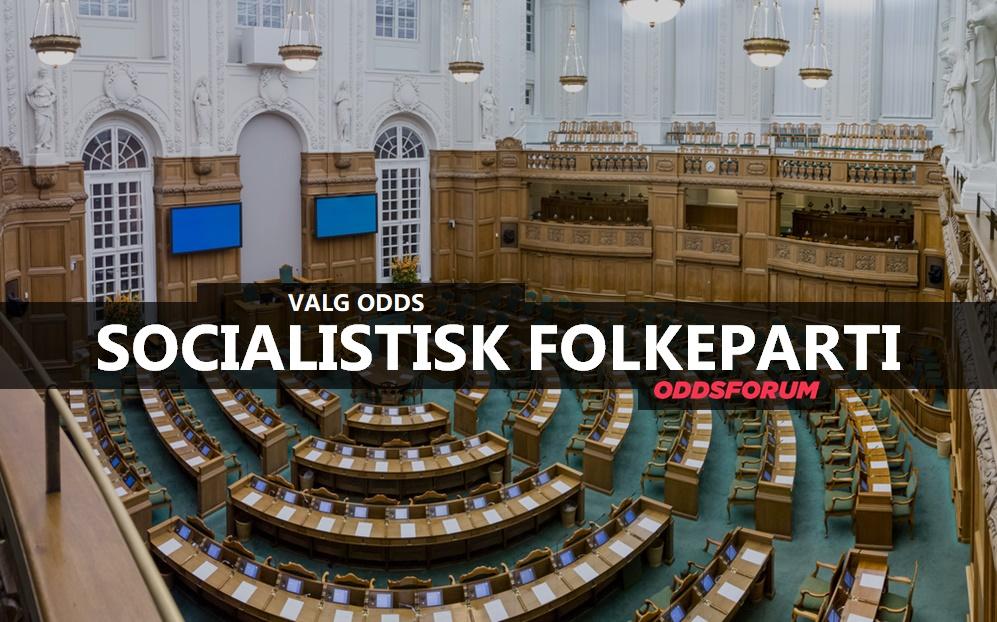 SF - Socialistisk Folkeparti Odds | Folketingsvalg 2019