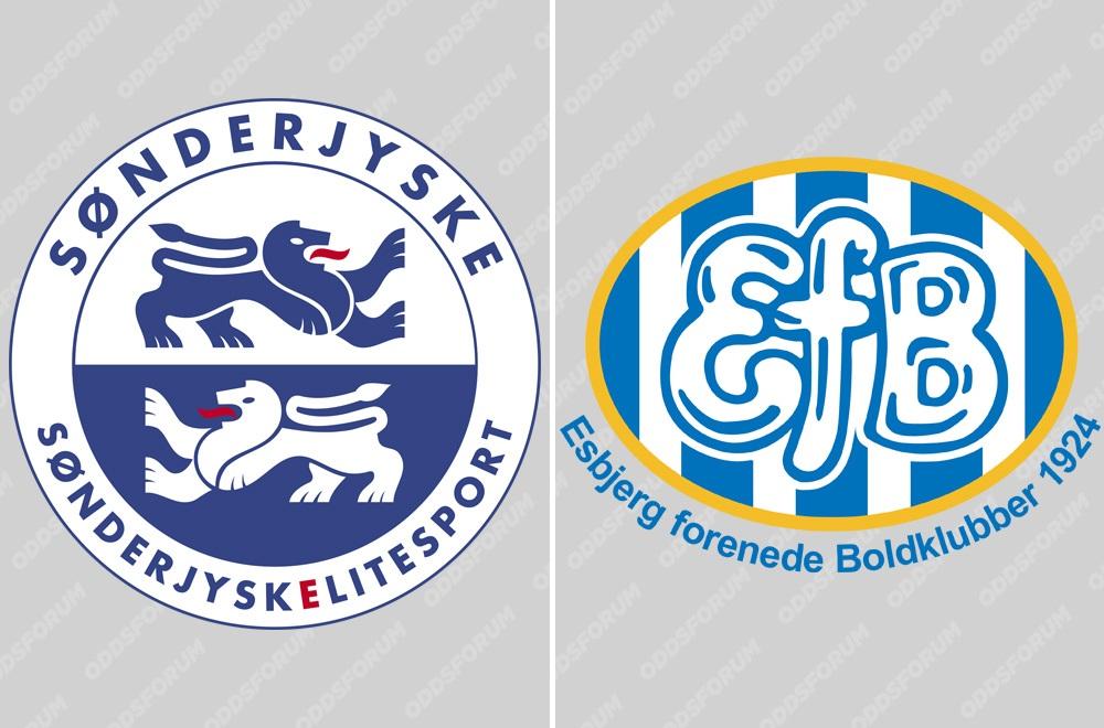 10/3: SønderjyskE - Esbjerg fB spilforslag, statistik og odds