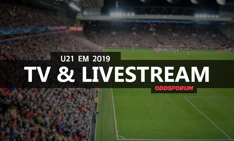 TV program og Livestream EM U21 2019