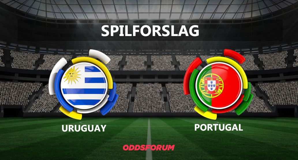 Uruguay - Portugal VM Spilforslag: Uruguay sejrer i målrig affære