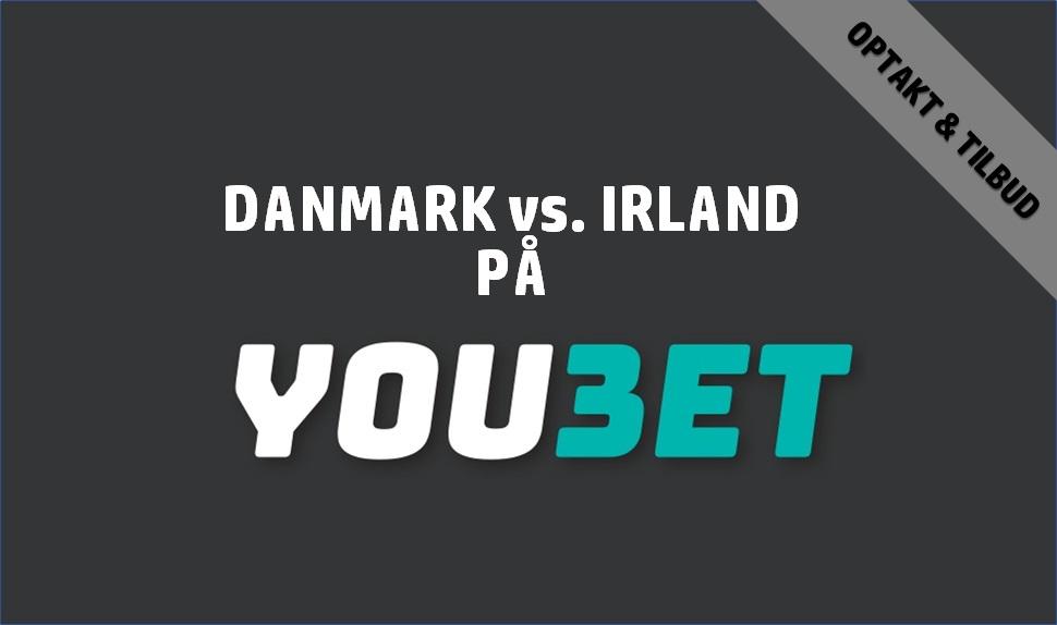 Youbet Tilbud: Oddsboost 15.00 og Trigger Triump på Danmark mod Irland