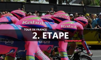 2. etape i Tour de France 2019