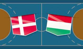 Danmark vs Ungarn ved EM i Herrehåndbold