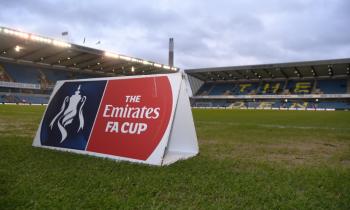 FA Cup på The Den i London, hjemmebane for Millwall FC