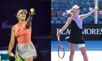 Jennifer Brady vs Clara Tauson (fotos: shutterstock.com)