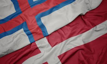 Færøerne - Danmark flag