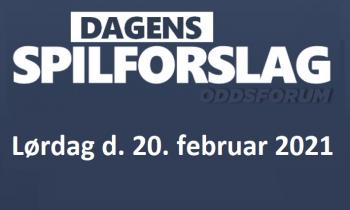 Lørdag d. 20. februar 2021