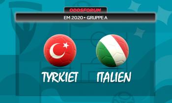 Tyrkiet vs Italien ved EM 2020 i fodbold