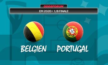 Belgien vs Portugal ved EM 2020 i fodbold