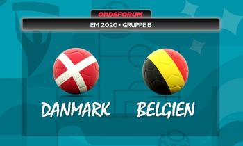 Danmark - Belgien ved EM 2020 i fodbold
