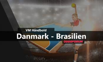 Danmark vs Brasilien ved VM 2021 i Damehåndbold