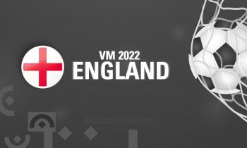 Englands trup, kampe og odds ved VM 2022 i fodbold