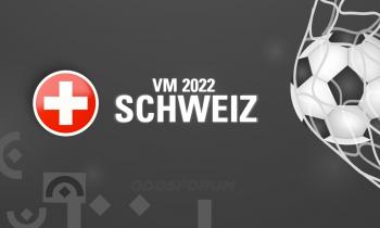 Schweiz' trup, kampe og odds ved VM 2022 i fodbold