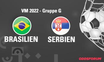 Brasilien - Serbien ved fodbold VM 2022
