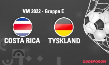 Costa Rica - Tyskland ved fodbold VM 2022