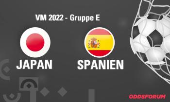Japan - Spanien ved fodbold VM 2022