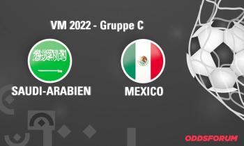 Saudi-Arabien - Mexico ved fodbold VM 2022