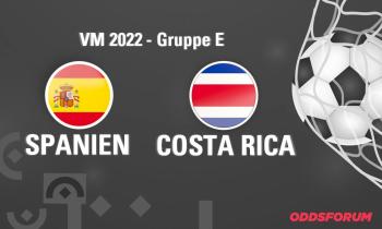Spanien - Costa Rica ved fodbold VM 2022
