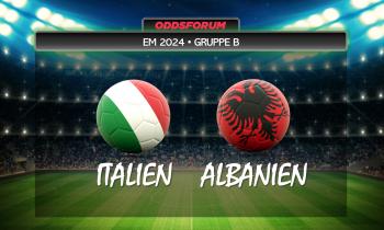 EM 2024 i fodbold. Italien mod Albanien