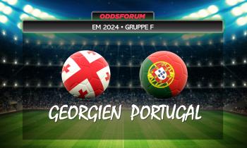 EM 2024 i fodbold. Georgien mod Portugal