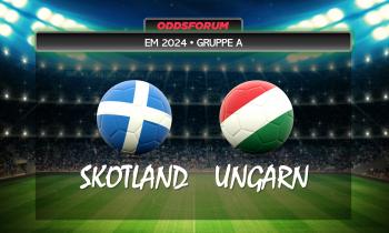 EM 2024 i fodbold. Skotland mod Ungarn