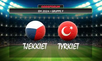 EM 2024 i fodbold. Tjekkiet mod Tyrkiet