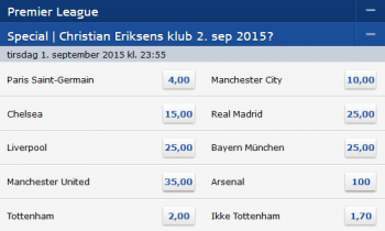 Christian Eriksen skifter klub til sommer