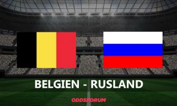 Belgien - Rusland spilforslag &amp; odds