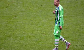 VM-vraget Nicklas Bendtner tilbage i træning