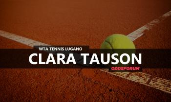 Evgeniya Rodina - Clara Tauson: Tauson favorit i sin første WTA kamp