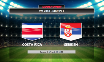 Costa Rica - Serbien odds: Livestream og de udvalgte startopstillinger
