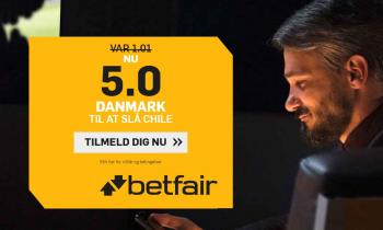 VM Håndbold tilbud: Forhøjet odds 5.00 på Danmark mod Chile
