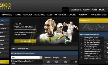 Det nye Scandic Bookmakers - 750 kroners bonus!