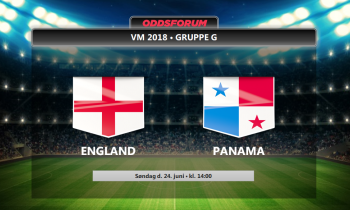 England - Panama odds: VM 2018 optakt med oddsforslag, startopstillinger og livestream