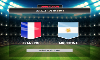Frankrig - Argentina i VM 2018 1/8-finale: Se odds, startopstillinger og livestream