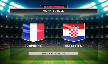 Frankrig - Kroatien odds: Se VM 2018 Finalen med livestream på nettet