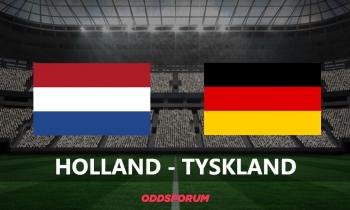 Holland mod Tyskland i EM kvalifikationen
