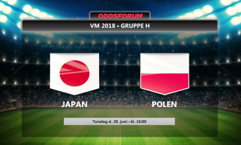 Japan - Polen: Se odds, startopstillinger og live stream kampen gratis på nettet